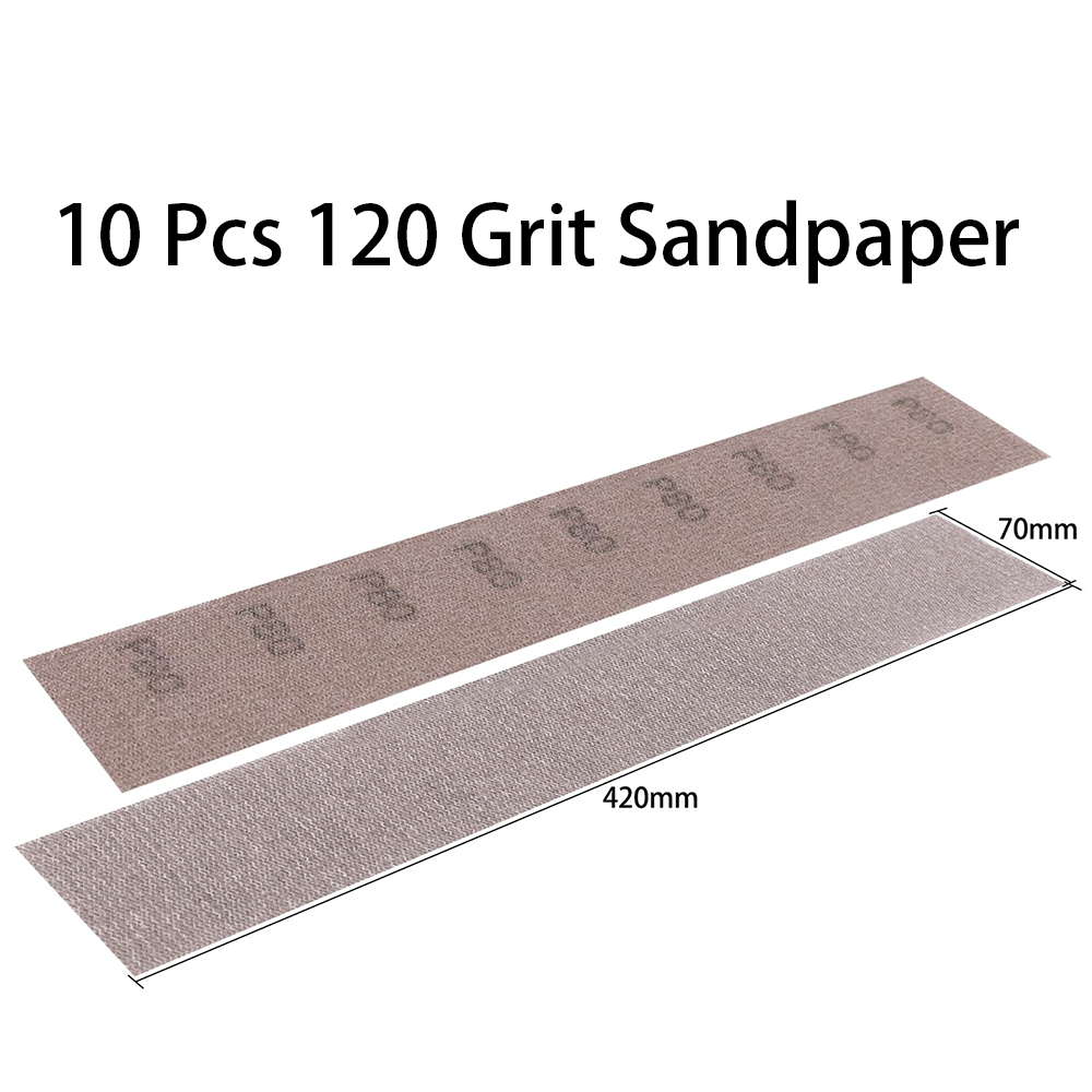 70X400 mm Adjustable Flexible Sanding Block with Hook and Loop Sandpaper for Automobile Ship Wood Grinding Polishing Wood Metal: Orange