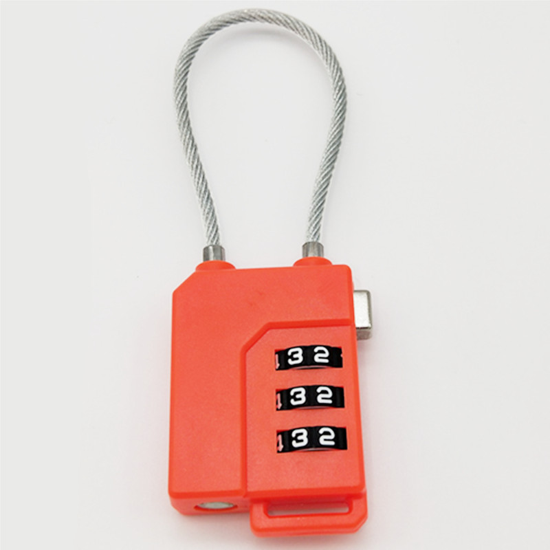Hangslot Smart Combinatie Sloten 3 Digit Wachtwoord Zelfherstelbare Lock Code Voor Koffer Bagage Tas Pak Hardware