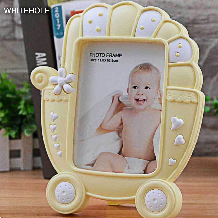 Child Infant Cartoon Photo Frame Photo Desktop Decor Picture Frame Picture Square Children