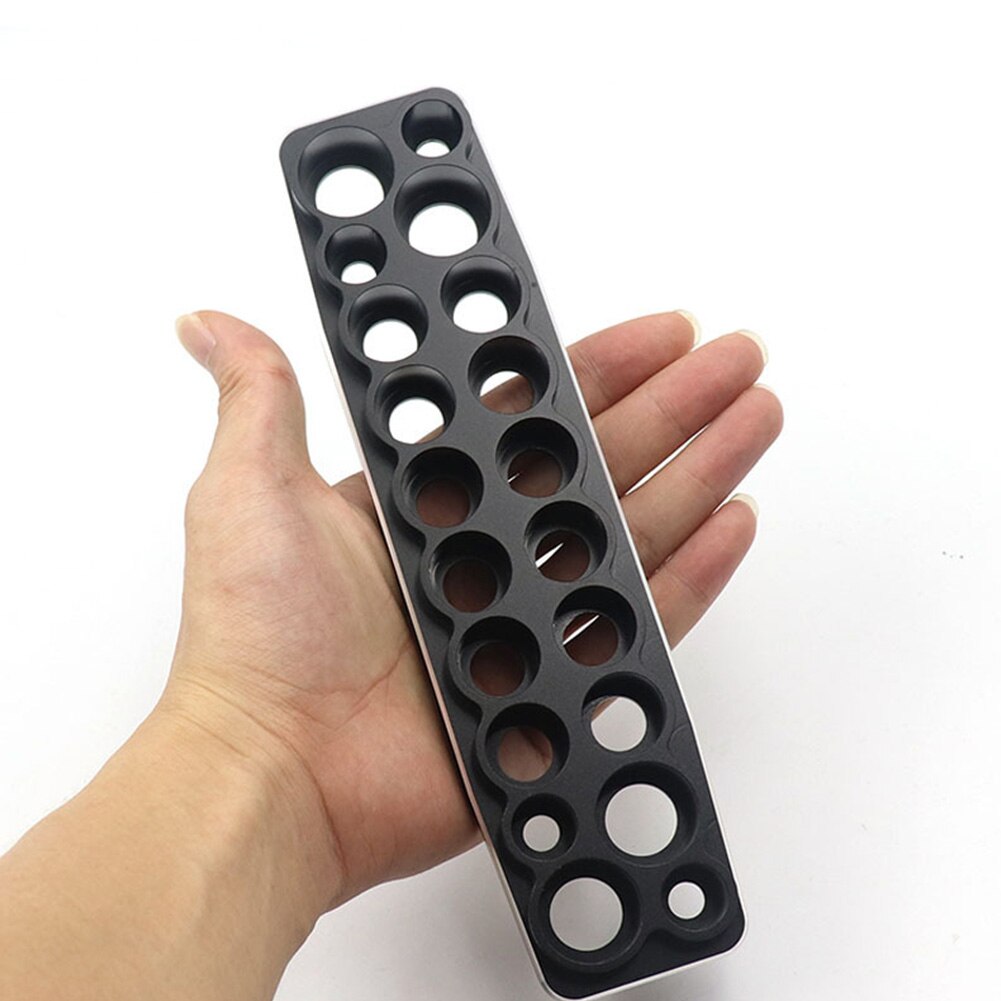 Screwdriver Set Base Rack Accessories Multifunction Aluminum Alloy Storage Shelf Practical Holder Tool Box Organizer Stable