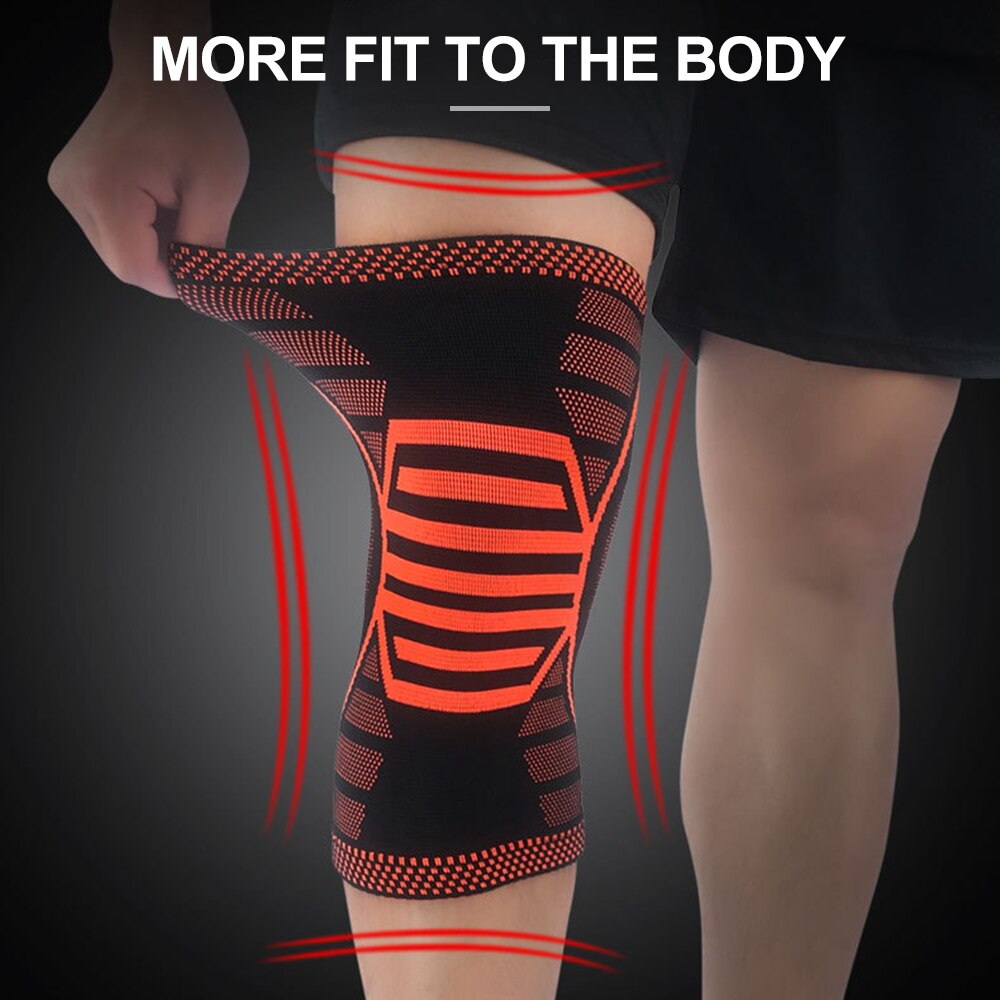 Sports Knee Pads Basketball Running Fitness Squat Knee Pads Cover Joint Equipment Warm Meniscus Protector Knee Brace Support