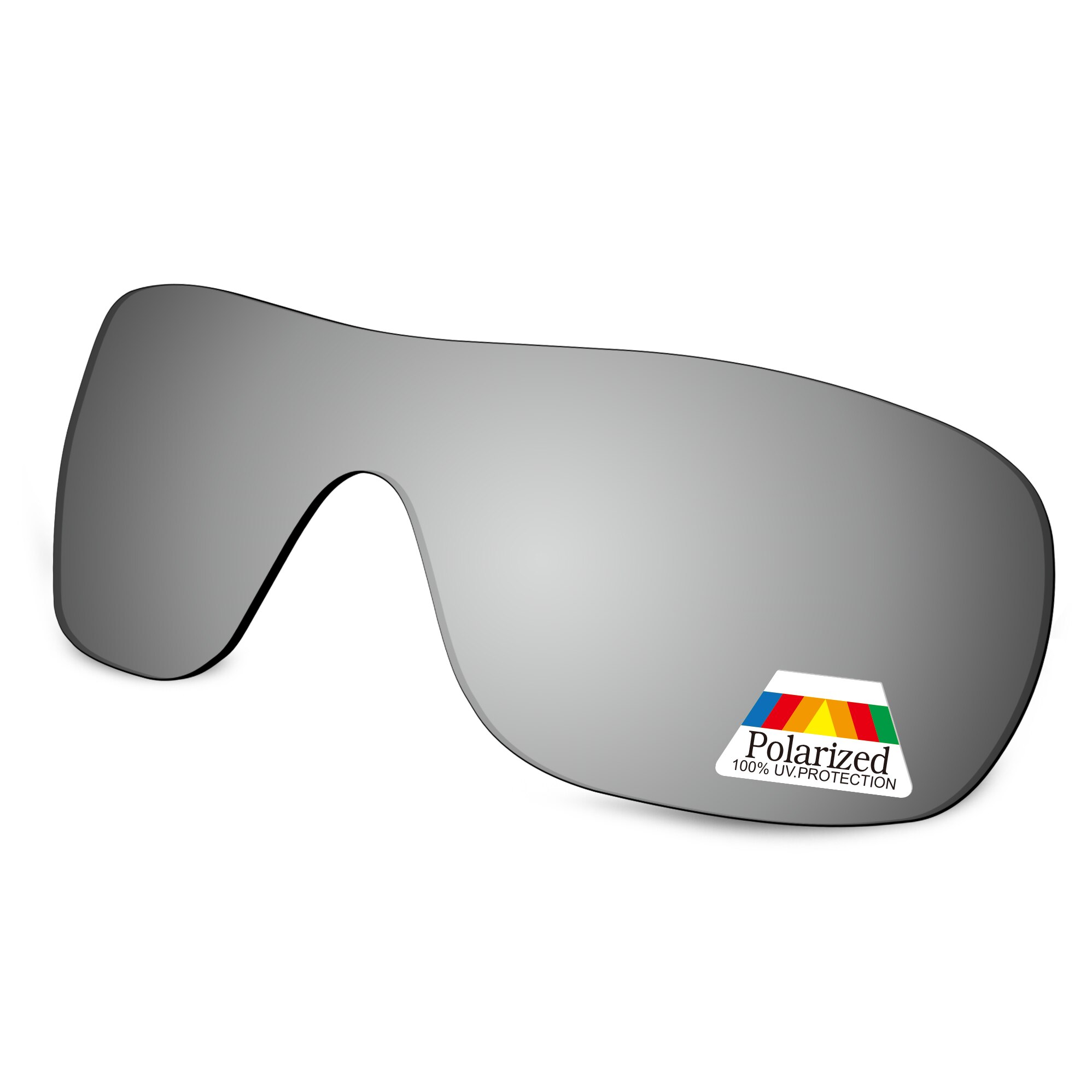 Bwake Polarized Replacement Lenses for-Oakley Liv Sunglasses Frame - Multiple Options: Satin Silver