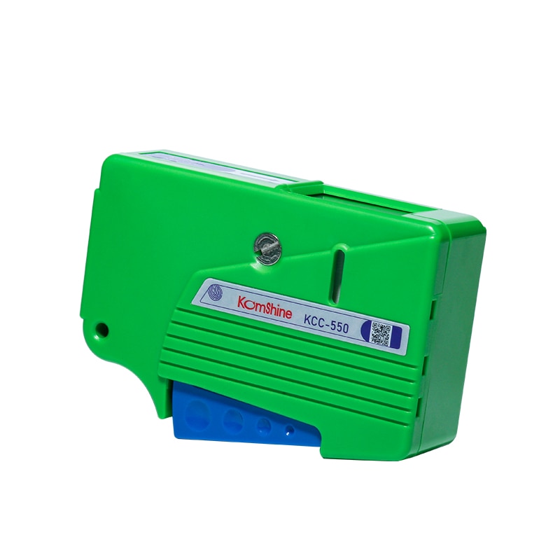 KCC-55 Optical Fiber Connector Cleaner/Fiber Conector Cleaning Cassette, 500 times Cassette Cleaner Fiber Optic Cleaning Box