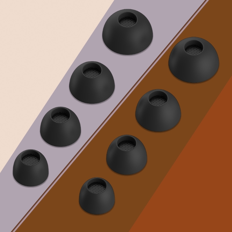 8 Stuks Siliconen Oordopjes In Oortjes Oordopjes Oortjes Adapters Voor Sennheiser Momentum True Draadloze 4 Zachte Tips Diameter 8-14Mm