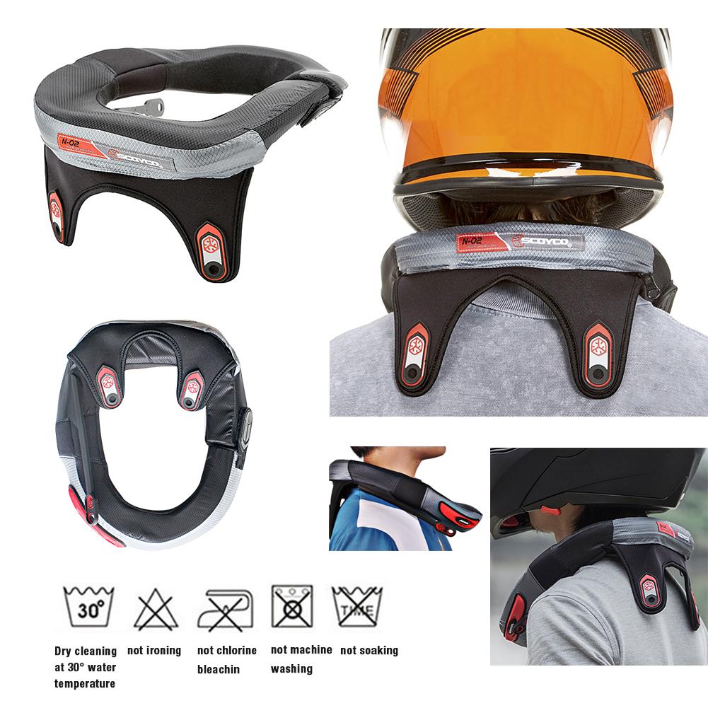 Motocross Neck Brace Moto Cycling Anti-fatigue Protector Guard Off-Road Riding Body Protection Gears For Adult