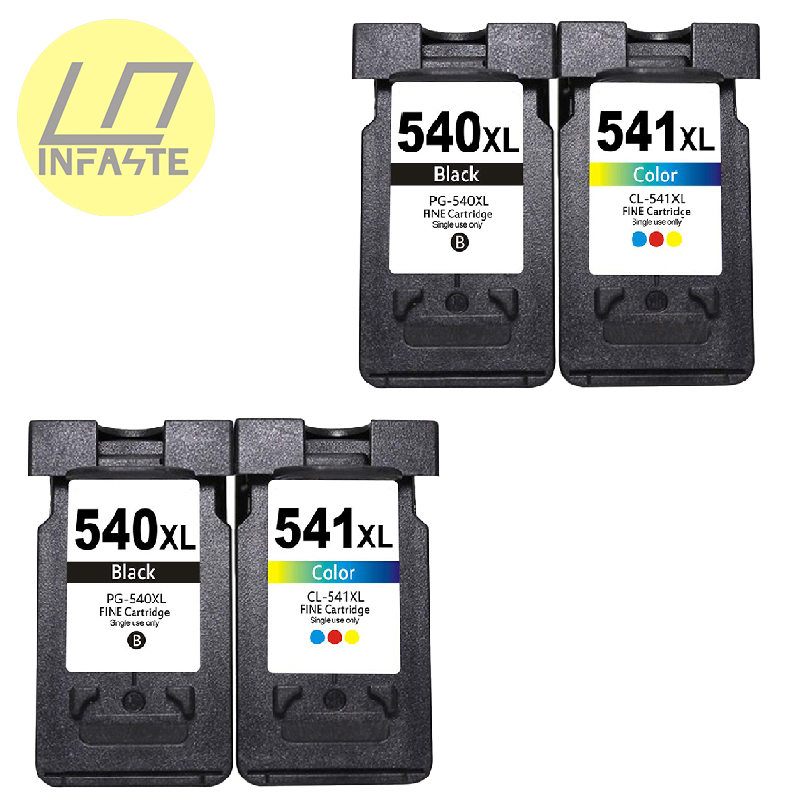 PG-540 CL-541 Ink Cartridge For Canon Pixma MG2100 MG2150 MG2200 MG3150 MG3200 MG4150 MG4200 MX395 MX435 MX475 MX525 Printers