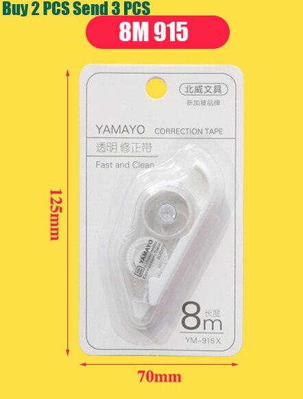 Nice Brand School Student Correction Tape Cute Mini Small Writing Correction Tools Buy 2 PCS Send 3: 8M 915