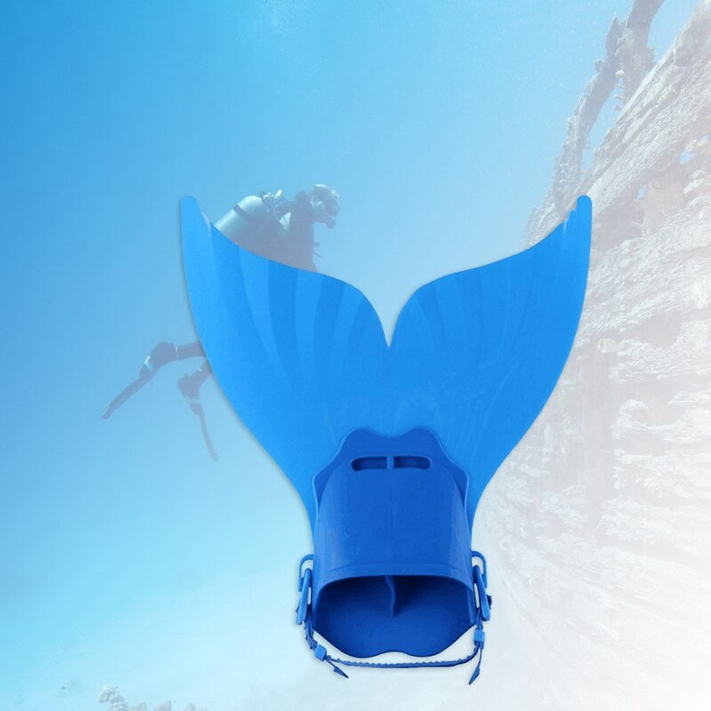 Kids Swimming Fins Training Flipper Mermaid Swim Fin Swimming Foot Flipper Diving Feet Tail For Children Water Sports Training