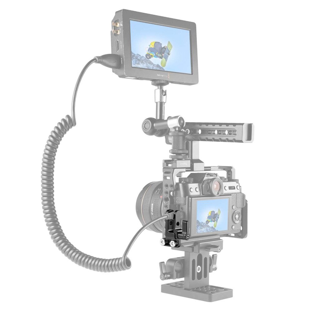 Petit appareil photo A7M2 HDMI serre-câble pour Sony a7II/a7RII/a7SII petite plate-forme 1660 Cage pour Sony A7M3 A7III petite plate-forme 2087 Cage 1679