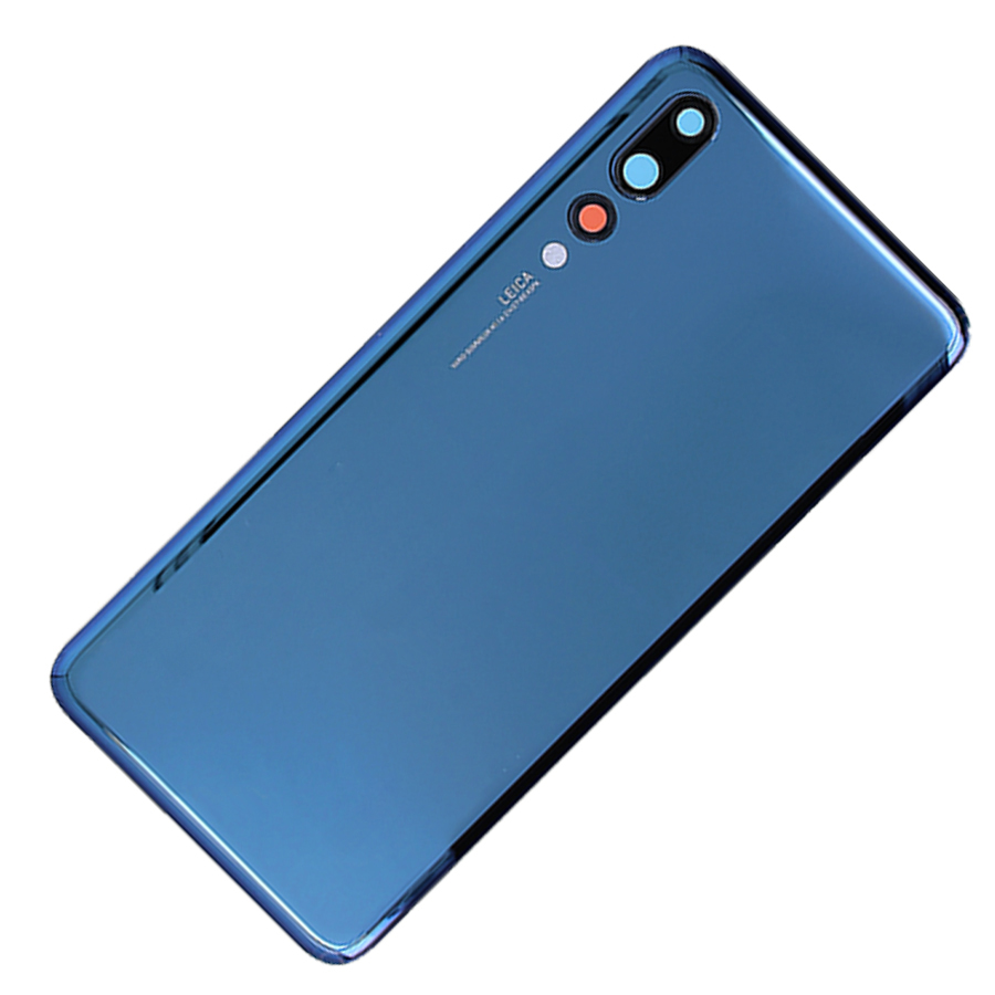 verre arrière pour Huawei P20 Pro couvercle de batterie coque arrière porte + capteur d'objectif de caméra P20 Pro couverture arrière CLT-L09 CLT-L29
