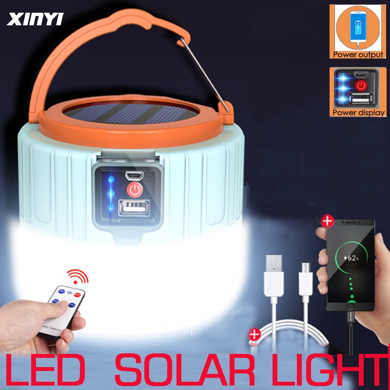 Led aurinkolataus 100w polttimo energiansäästölamppu yömarkkinalamppu mobiili ulkoreitin aurinkosähkökatkos hätävalo