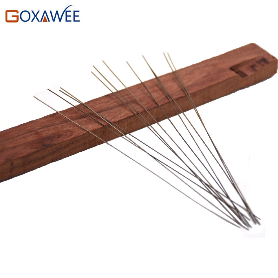 Goxawee 12 stk 130mm rulle savklinger jigsavklinger spiraltænder træ savklinger og 12 stk metal savklinger lige tænder