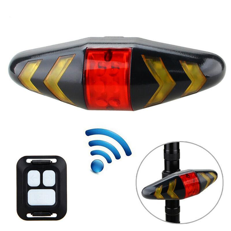 Fahrrad Licht Fahrrad Blinker Drahtlose Fernbedienung Mountainbike Rücklicht Nacht Reiten Sicherheit Warnung Rücklicht Lampe