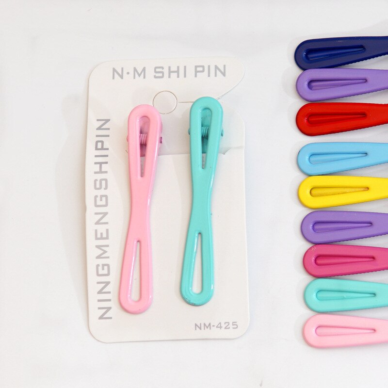 1 paar paarse haarspeldjes schattige prinsessenstijl kinderen glanzende textuur haarspeldjes baby zijclip meisjes accessoire: G 1 paar