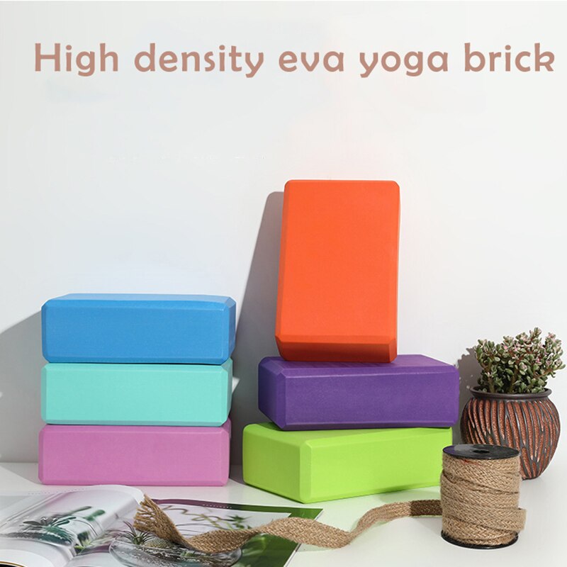 Hoge Dichtheid Eva Yoga Blok Pilates Baksteen Voor Fitness Stretching Aid Oefening Workout Fitness Training Voor Gym Body Vormgeven