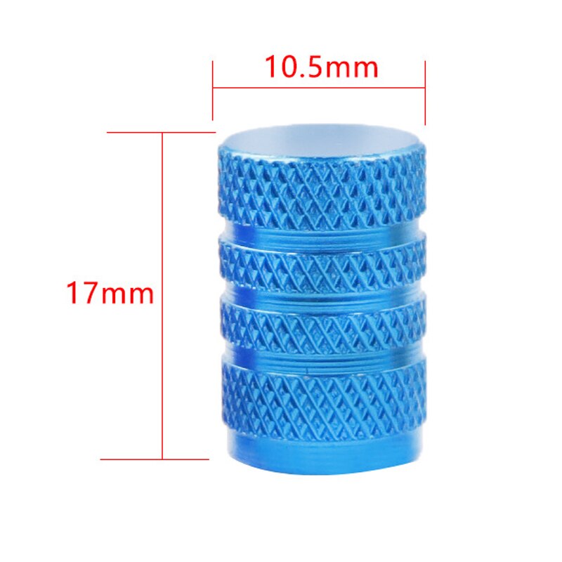 4PC /1PC Universal Dustproof Aluminium Alloy Bicycle Cap Wheel Tire Covered Car Truck Tube Tyre Bike Accessories 10 Colors