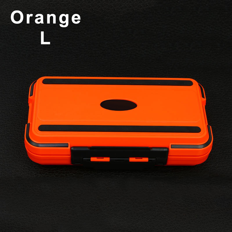 Newly Waterproof Fishing Lure Storage Case Double Side Sea Boat Distance Carp Fly Tackle Box 19ing