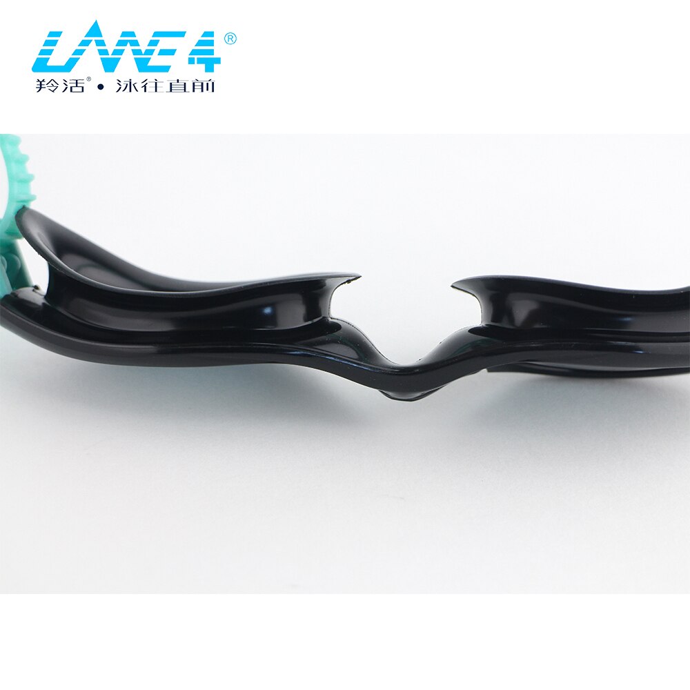 LANE4 Zwembril Superieure anti-fog coating gebogen lenzen met UV Bescherming Waterdicht voor Volwassenen #942 Eyewear