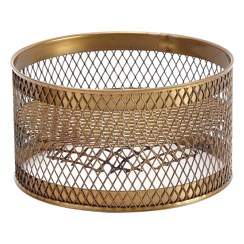F1CD Mesh Waterpijp Wind Cover Hollow Out Metalen Shisha Kolen Screen Roken Accessoires Voor Vrouwen Mannen Roken Winddicht Shield