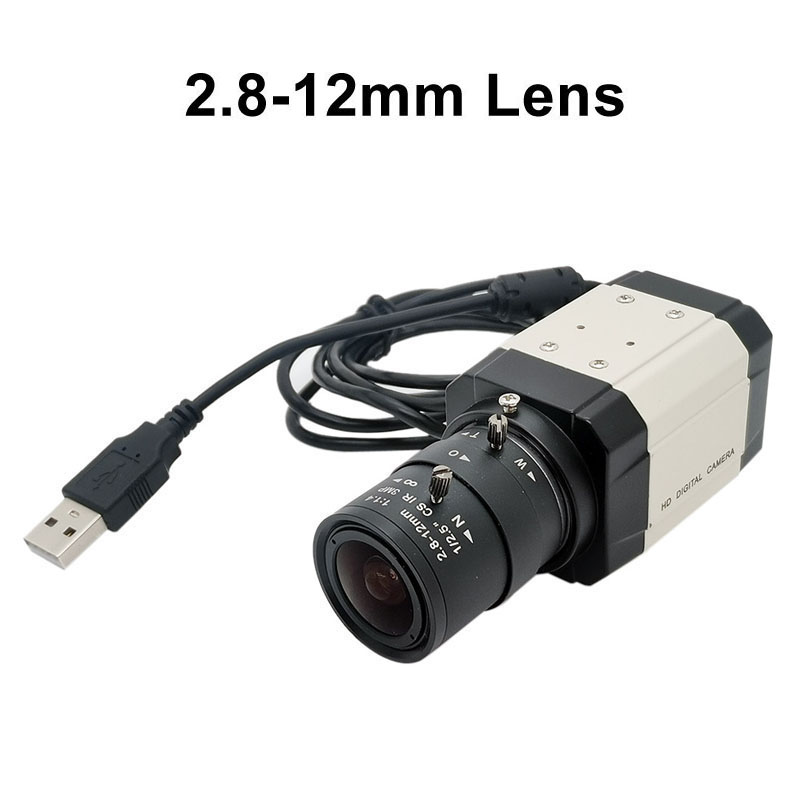 Industrial 4K IMX415 USB Camera 2K 4MP F5253 Sensor Full HD USB PC WebCam OTG UVC Plug and play With 2.8-12mm/5-50mm Varifocal Z: 2/3''