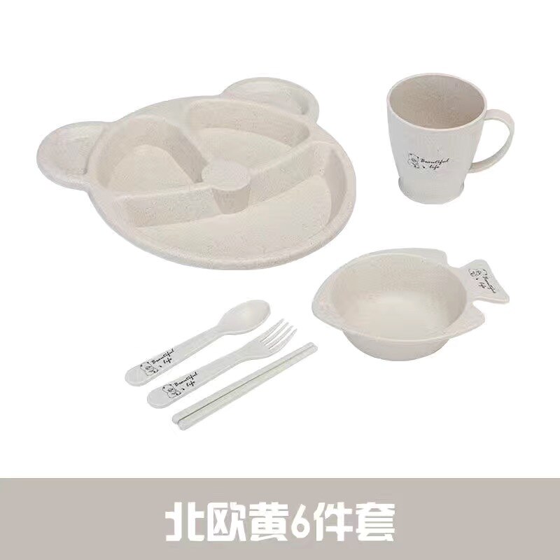 Miracle Baby Silicone Suction Plate Toddler Self Feeding Plates Children's With Lid And Spoon