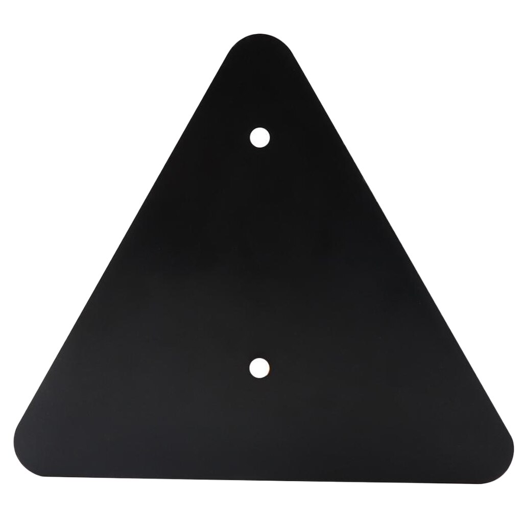 1 Pcs Triangle Warning Reflector Vehicle Stop Warning Sign Red Safety Reflective Sign Board Truck/Trailer Etc Plate Rear Light