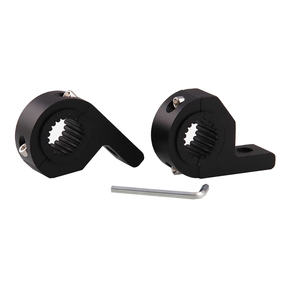 2 stuks motorfiets led koplamp klemmen beugels buisklem montagekit voor motorfiets schijnwerpers mistlamp montage