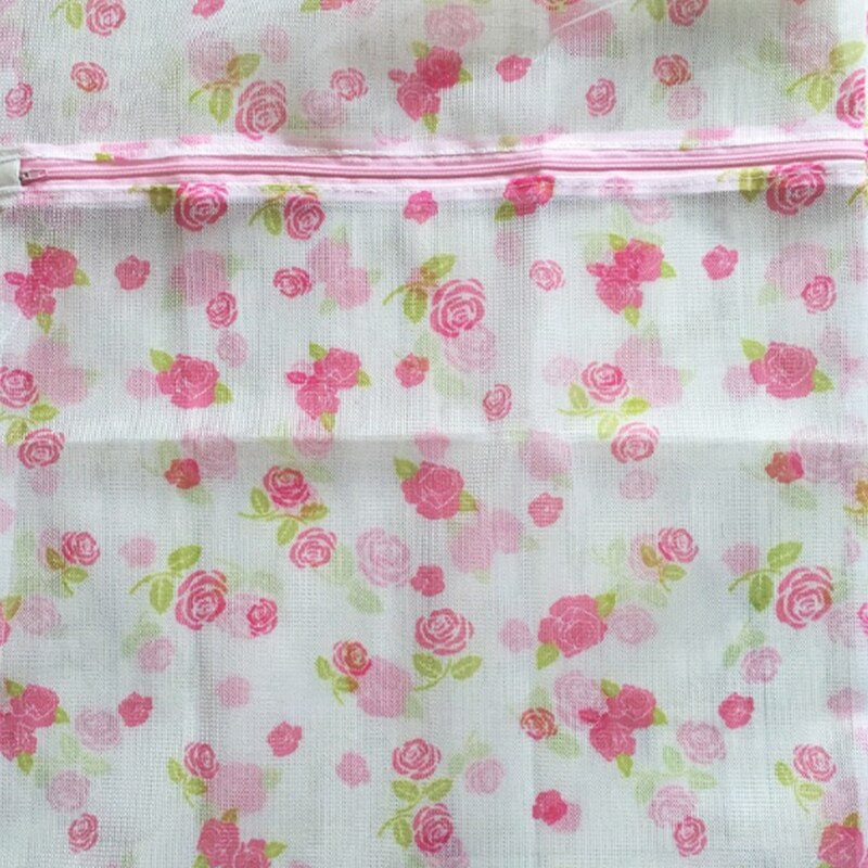 1pc tøy vaskepose bærbar bh undertøy sokkskjorte klær vask beskyttende nettingpose tykkere vaskemaskin nettpose
