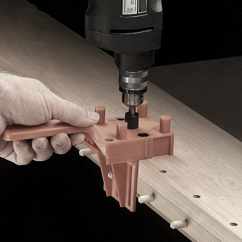 41pcs/set Drill Guide Kit Dowel Bit Set Jig 6mm 8mm 10mm E,L,T Joints Alignment Pins Doweling Jig Hole Saw Tools