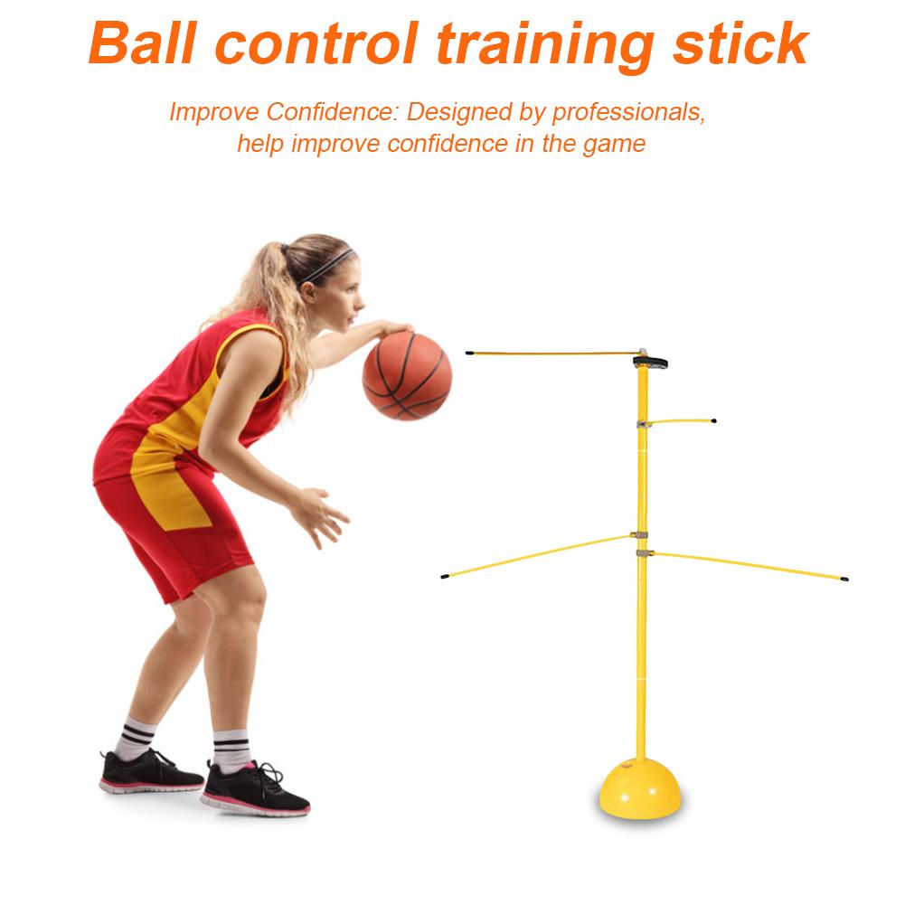 Outdoor Basketball Training Equipment Adjustable Reaction Butterfly Stick Teaching Resistant Sport Practice Accessories