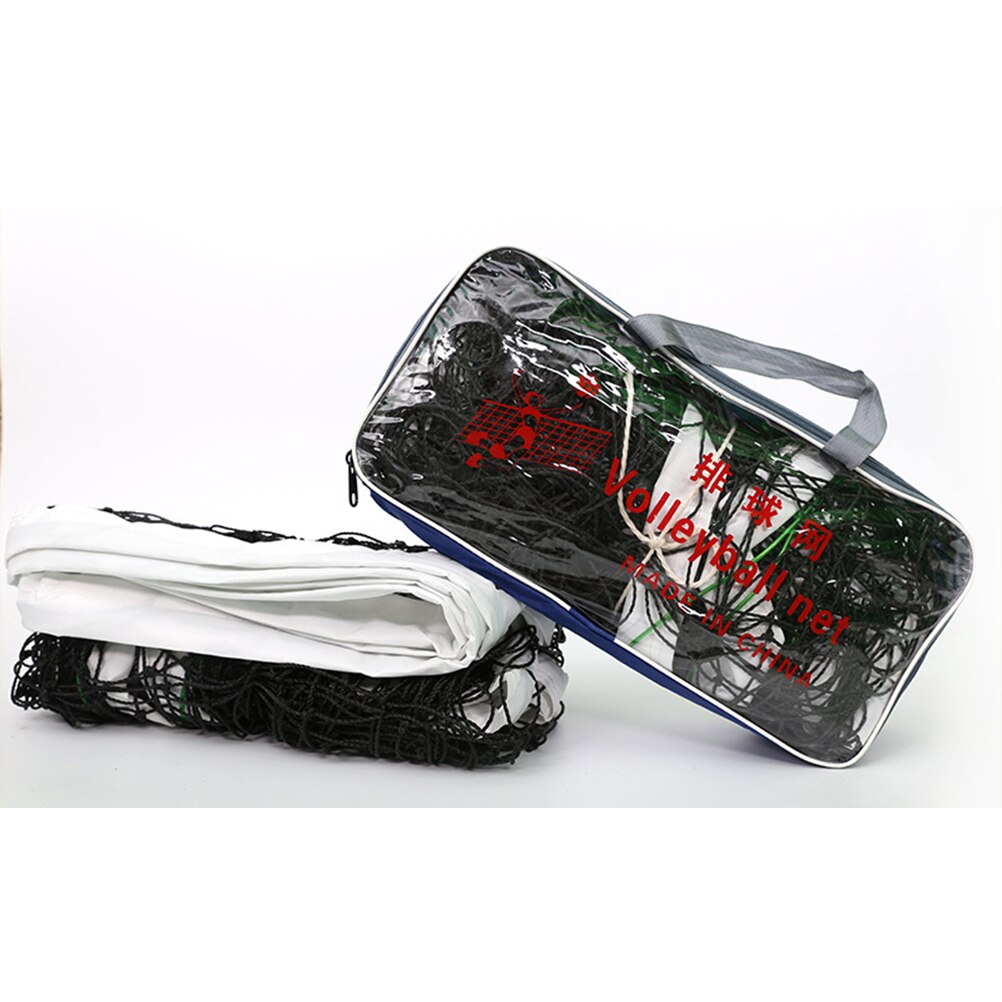 Badminton net udendørs tennis net mesh volleyball net sport fodbold mesh beachvolley net træning sports net