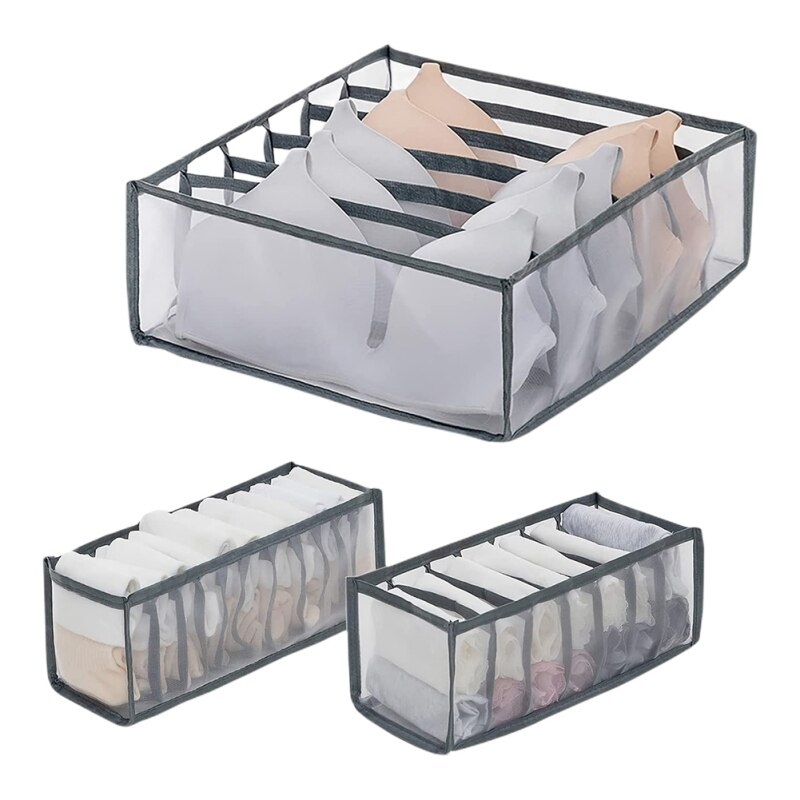 Storage Box with Multiple Layers Closet Organizers And Storage Baskets Foldable Storage Bags: H
