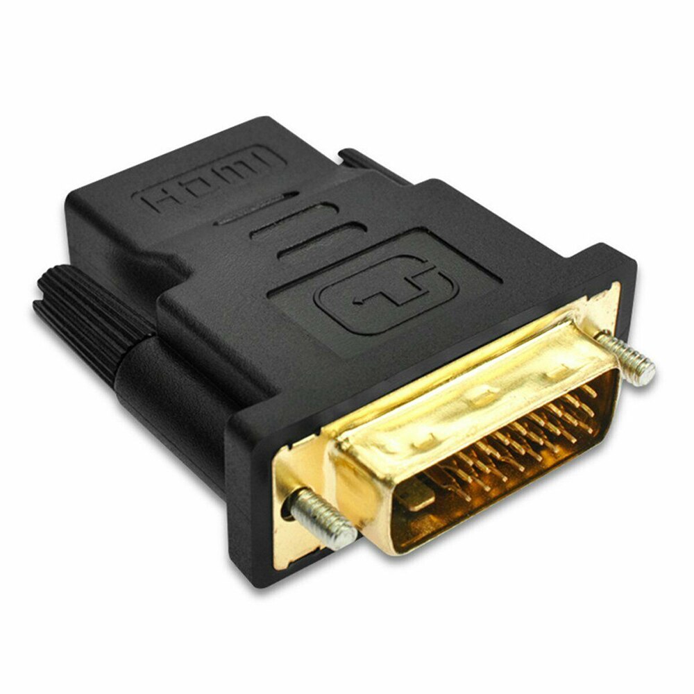 1080P Plug Male To Female HDMI To DVI Cable Converter 24k Gold Plated DVI 24+1 To HDMI Adapter Cables For HDTV Projector Monitor