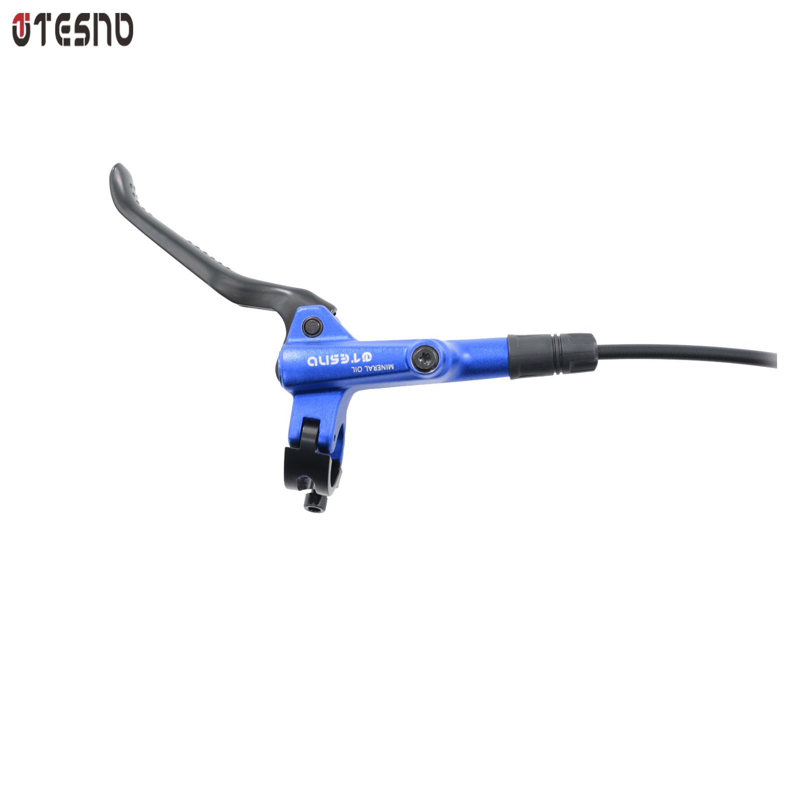 TESNO-freno de disco hidráulico para bicicleta de montaña, piezas de 2 pistones, accesorios de bicicleta, pinza de Rotor de 160mm, juego de frenos de aceite delanteros y traseros de 1000mm y 1800mm