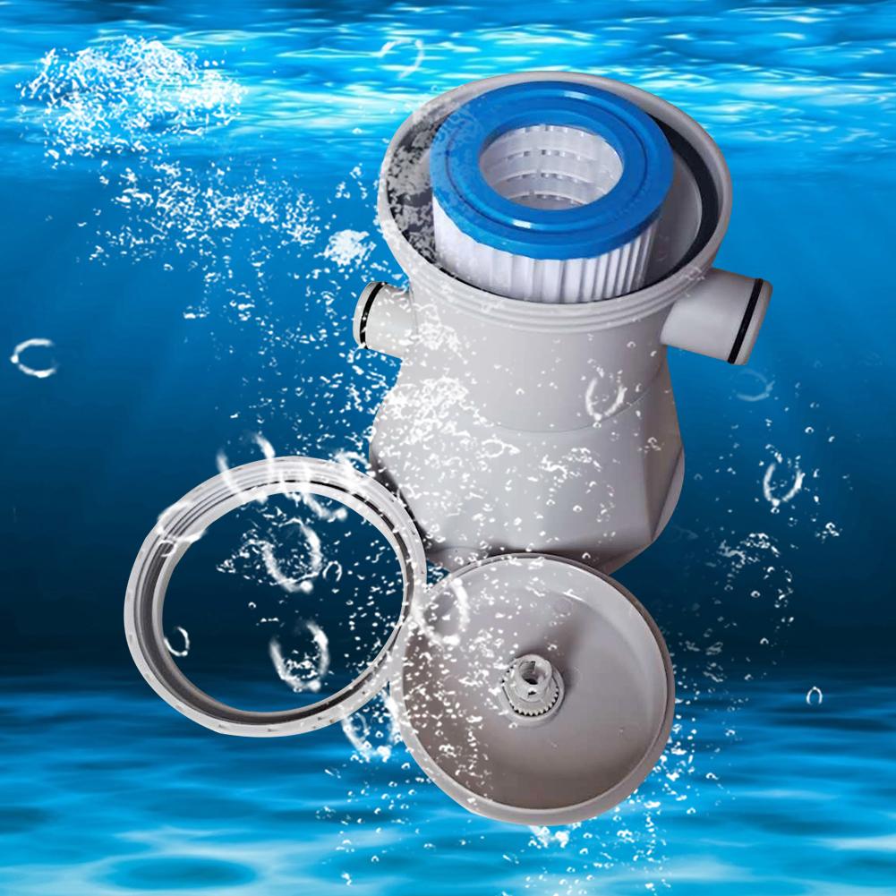 20W 110-240V Electric Swimming Pool Filter Pump Water Cleaning Circulation Filter Tool Above The Ground Pool