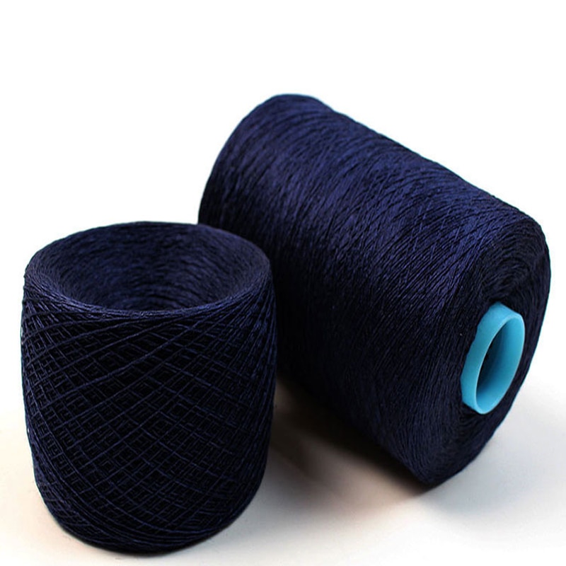 2 Rolls Puur Katoen Garen Weven Garen Katoenen Draad Treksterkte 8/4 Warp Draad voor Breien Tatting Tapijt Tapestry