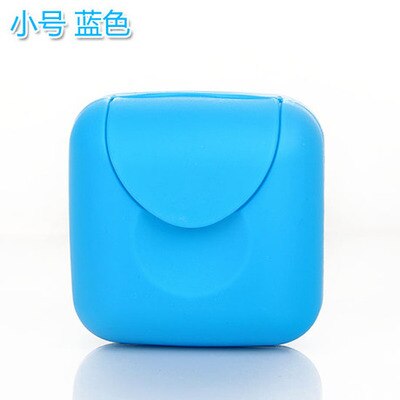 Plastic Travel Hygiene Storage Box Small Portable Storage Box with Buckle for Easy Cleaning Leak Proof Soap Holder: style13