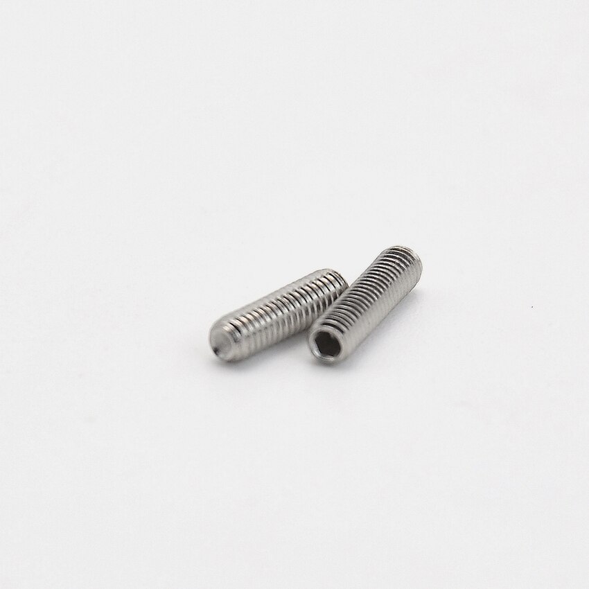 1 Piece Electric Guitar Bridge Saddle Height Adjustment Screw Steel / Brass / Titanium Guitar Accessories