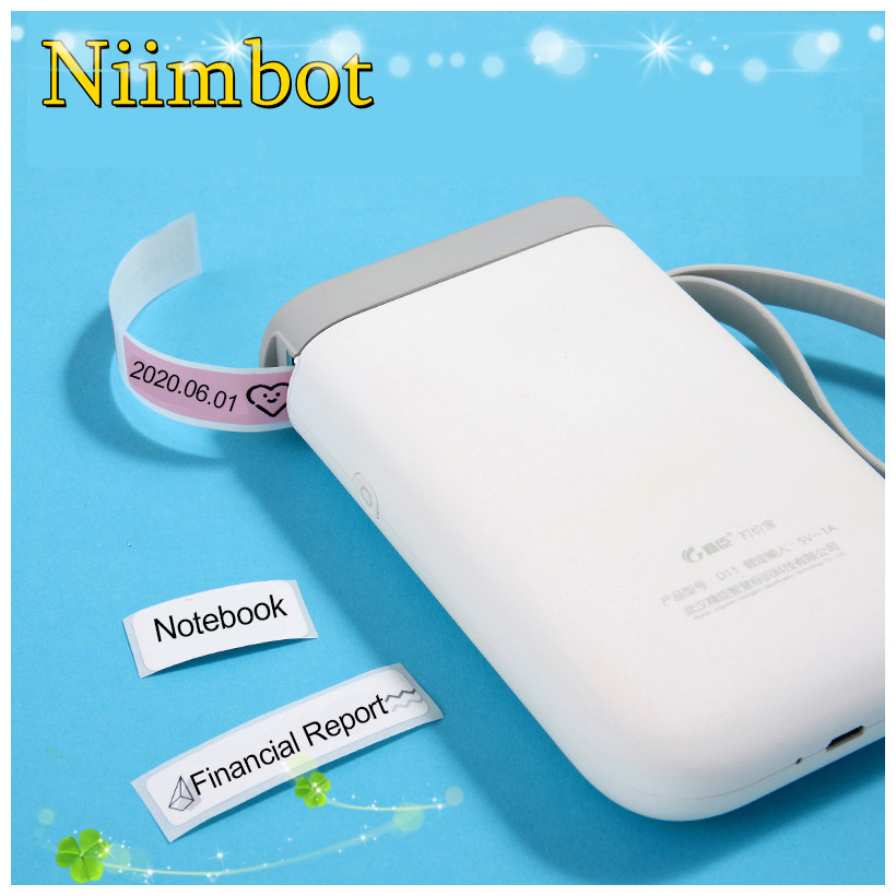 Imprimante thermique portable D11 pour étiquettes, machine d'impression thermique pour poche, étiquette de planificateur