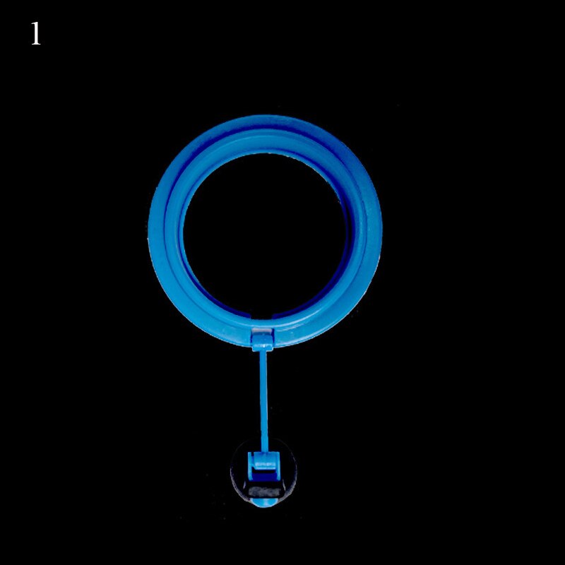 Fish Feeding Aquarium Fish Tank Ring Feeder Station Floating Food Water Plant Circle 1pcs Feeding Ring Aquarium Fish Feeder: 1