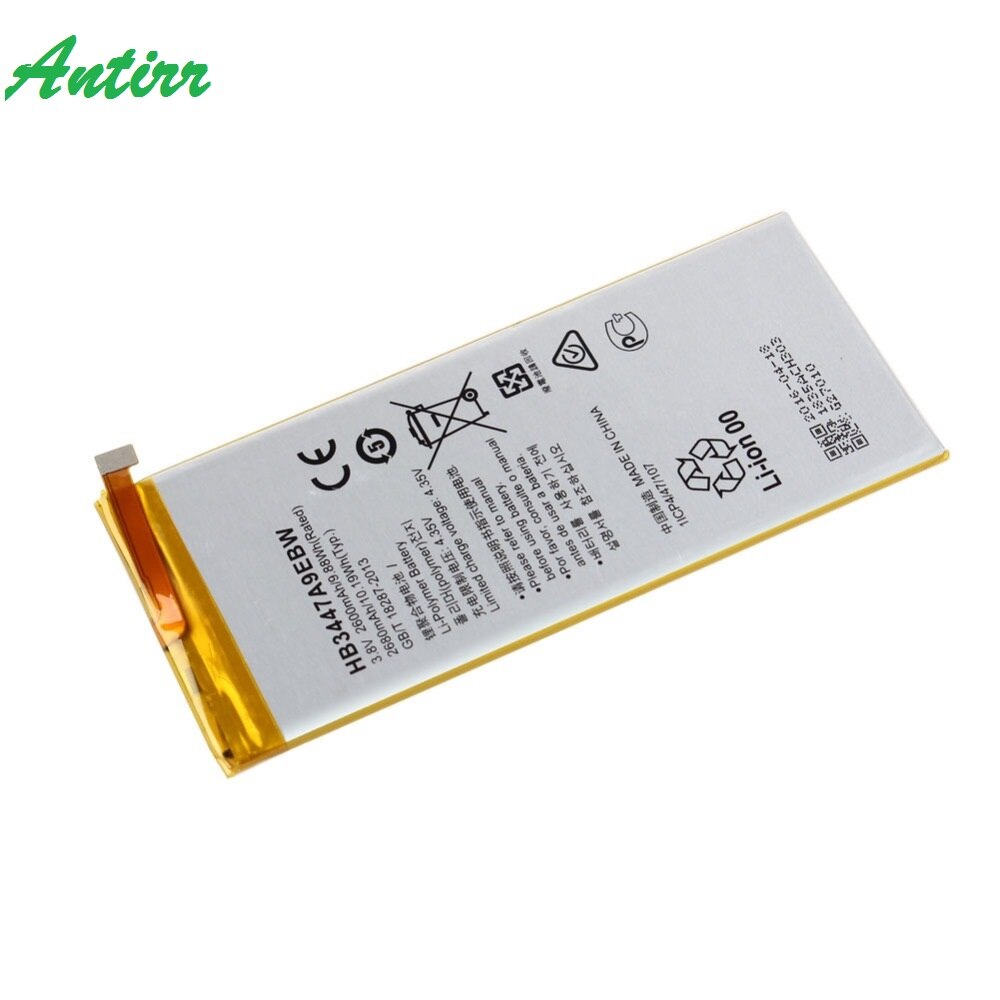 Antirr HB3447A9EBW Alta Qualidade 3.8 V 2600 mAh Li-Polímero Bateria Para Bateria de Backup de Telefone Huawei Ascend P8 #30