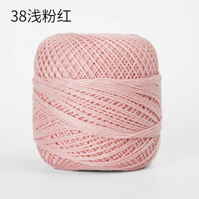 20g laine soie épaisse Crochet fil dentelle Wayuu sac main-bricolage Crochet été coton Fine laine à tricoter: 4