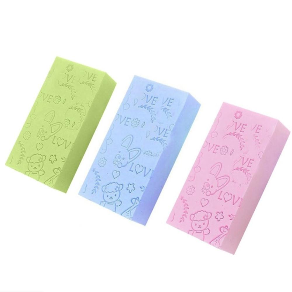 Ultra Soft Bath Sponge Square Woman for Baby & Adult Skin Care Exfoliating Shower Sponge Scrubber Sponge Multifunction Family