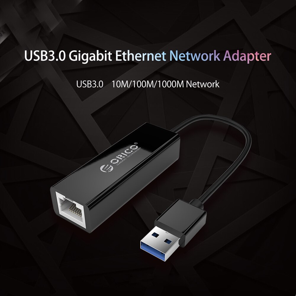 Karta sieci Lan ORICO USB 3.0 2.0 Gigabit adapter sieci Ethernet USB robić RJ45 10M/100/1000M dla okna 10 8 8.1 7 XP prochowiec OS