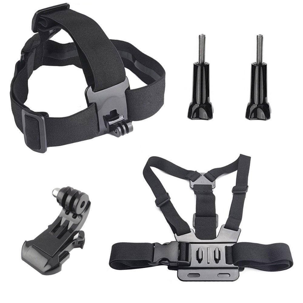 Juego de accesorios para Gopro hero 8, 7, 6, 5, 4, 3 vías, palo de selfie para Eken h8r, xiaomi, osmo action yi, funda EVA: Typy H