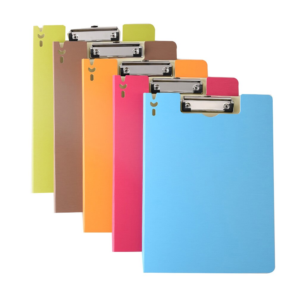 A4 Plastic Storage Clipboard File Box Case Document File Folder Clipboard Office