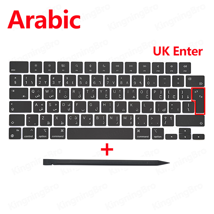 Keyboard Keys Keycap For Macbook Pro Air 14" 16" A2442 A2485 A2779 A2780 A2918 A2991 A2992 A2681 A2941 Keys Cap Replace: grey