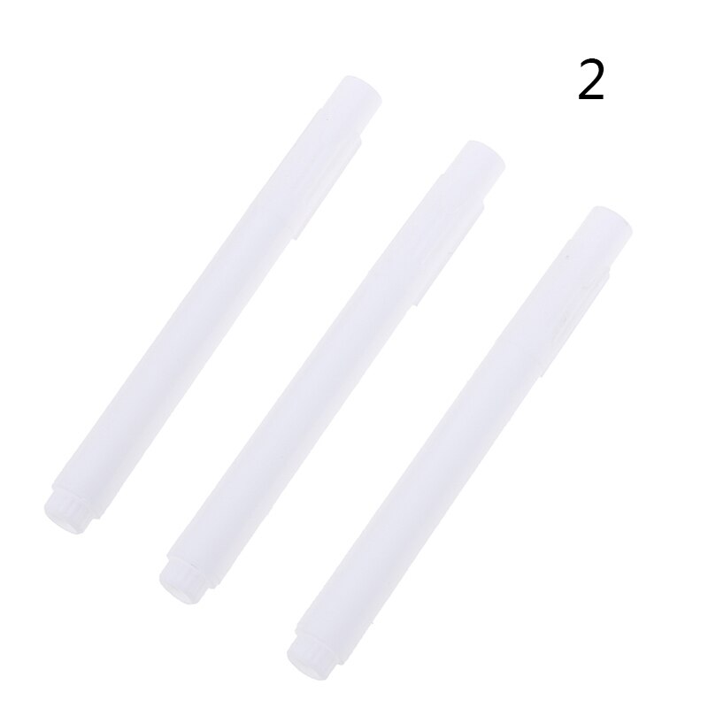 3Pcs Chalk Pen Marker Glass Windows Blackboard Stickers Liquid Ink Pen Used on Chalkboard Window White Pen: A2