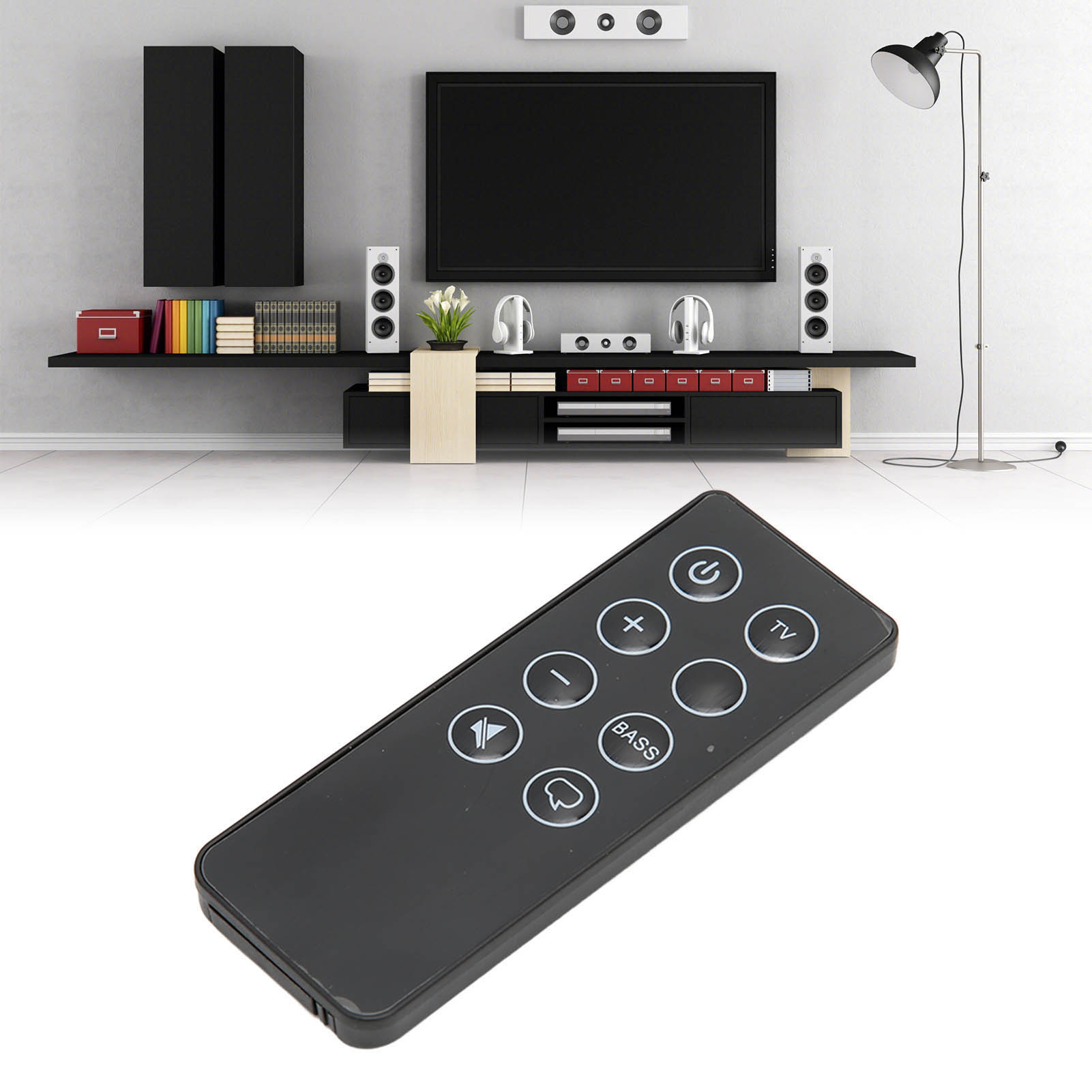 Ersatz der Soundbar-Fernbedienung Universal- fernbedienung kompatibel für 418775 410376 431974 845194