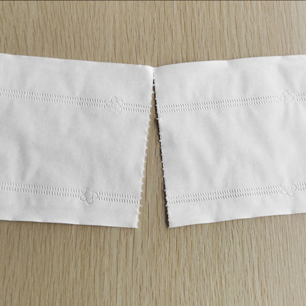 White Toilet Tissue Hollow Replacement Roll Paper Clean Prevent Flu Cleaning Toilet Tissue Soft Toilet Paper